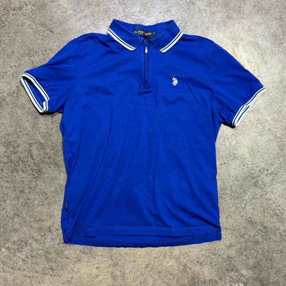 Us-polo-assn Men's Blue‎ Polo-shirts